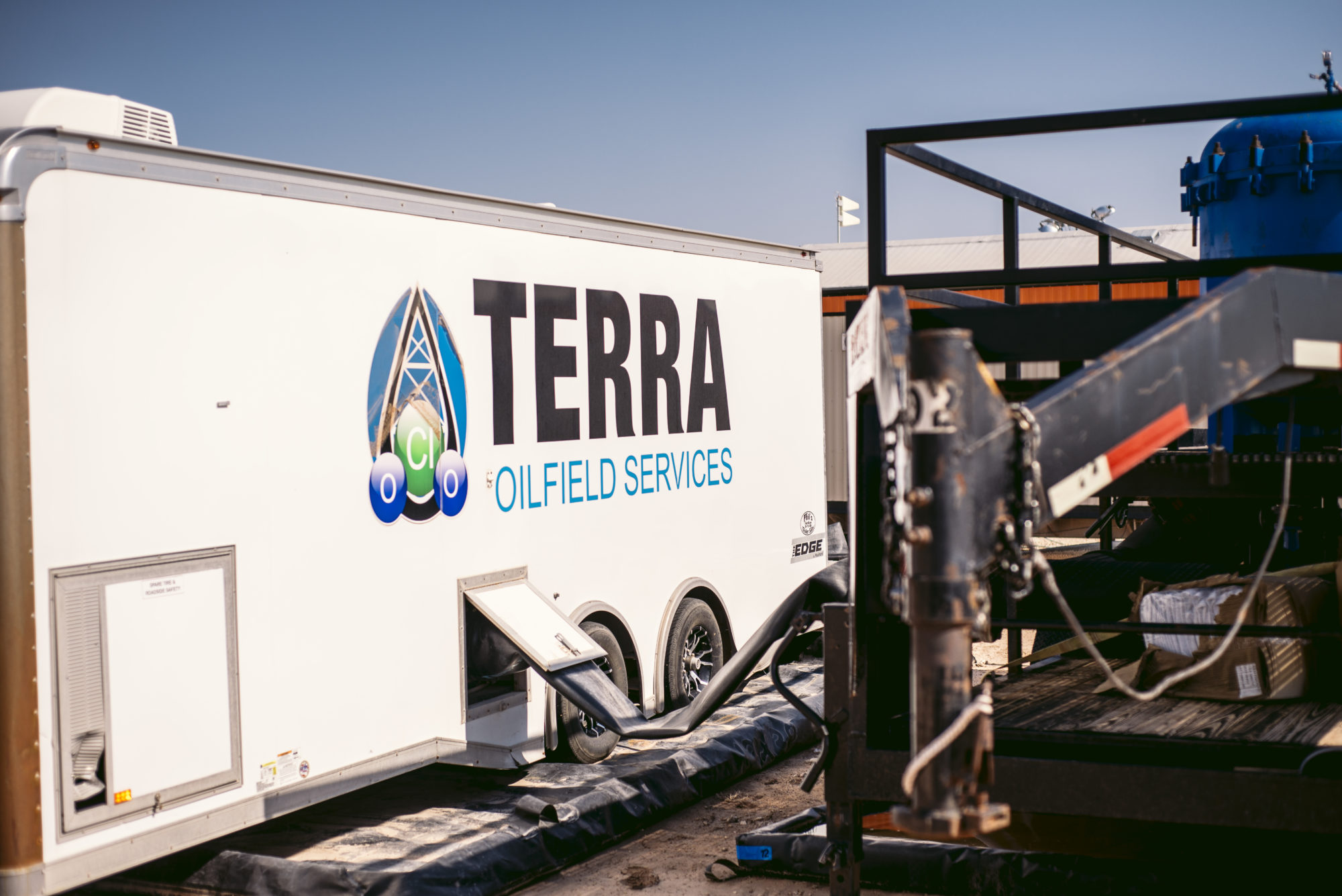 Chlorine Dioxide Water Treatment Photo | Terra Oilfield Services